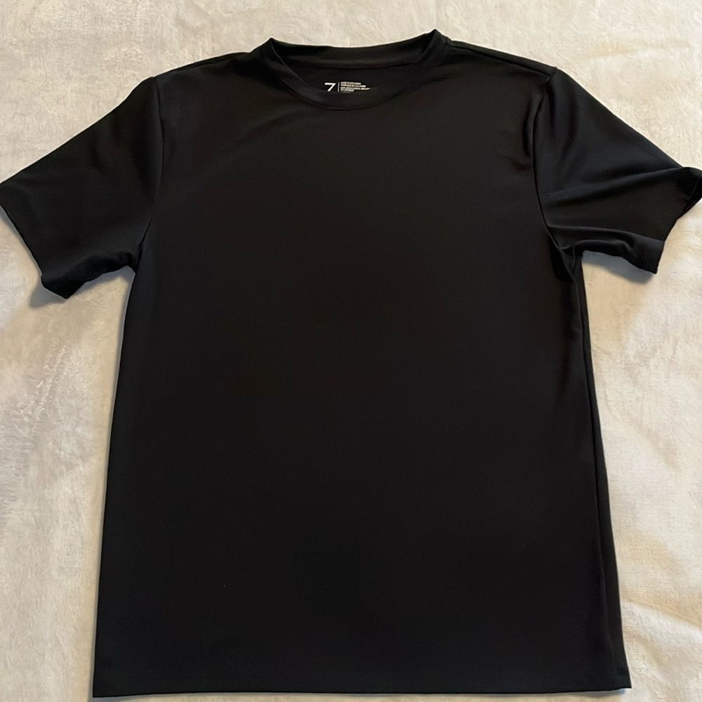 Boys Zella Black Active Tee- Size XL (14-16)